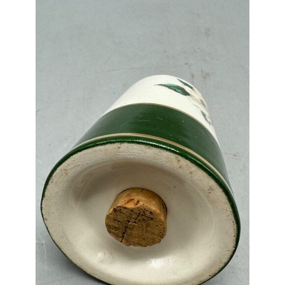 Vintage Ceramic Salt & Pepper Shaker Set With Magnolia Flower Design READ - Picture 16 of 16